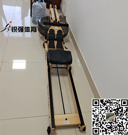 淄博某小區業主在熊猫体育官方网站體育選購的劃船機